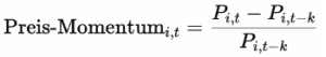 Momentum as a Return Factor: Significance...